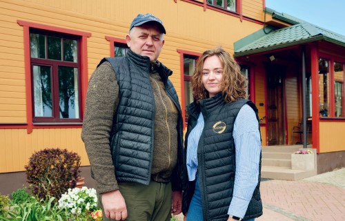 ZS "Terēņi" tēva un meitas tandēms