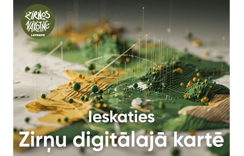 Ieskaties Zirņu digitālajā kartē!