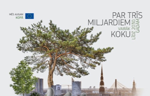 Iestādīji koku? Reģistrē to un pievienojies koku stādītājiem visā Eiropas Savienībā!